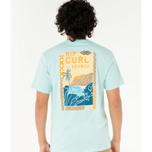 Koszulka RIP CURL Aots - Cody Welsh Tee niebieski - Adventure Sports

