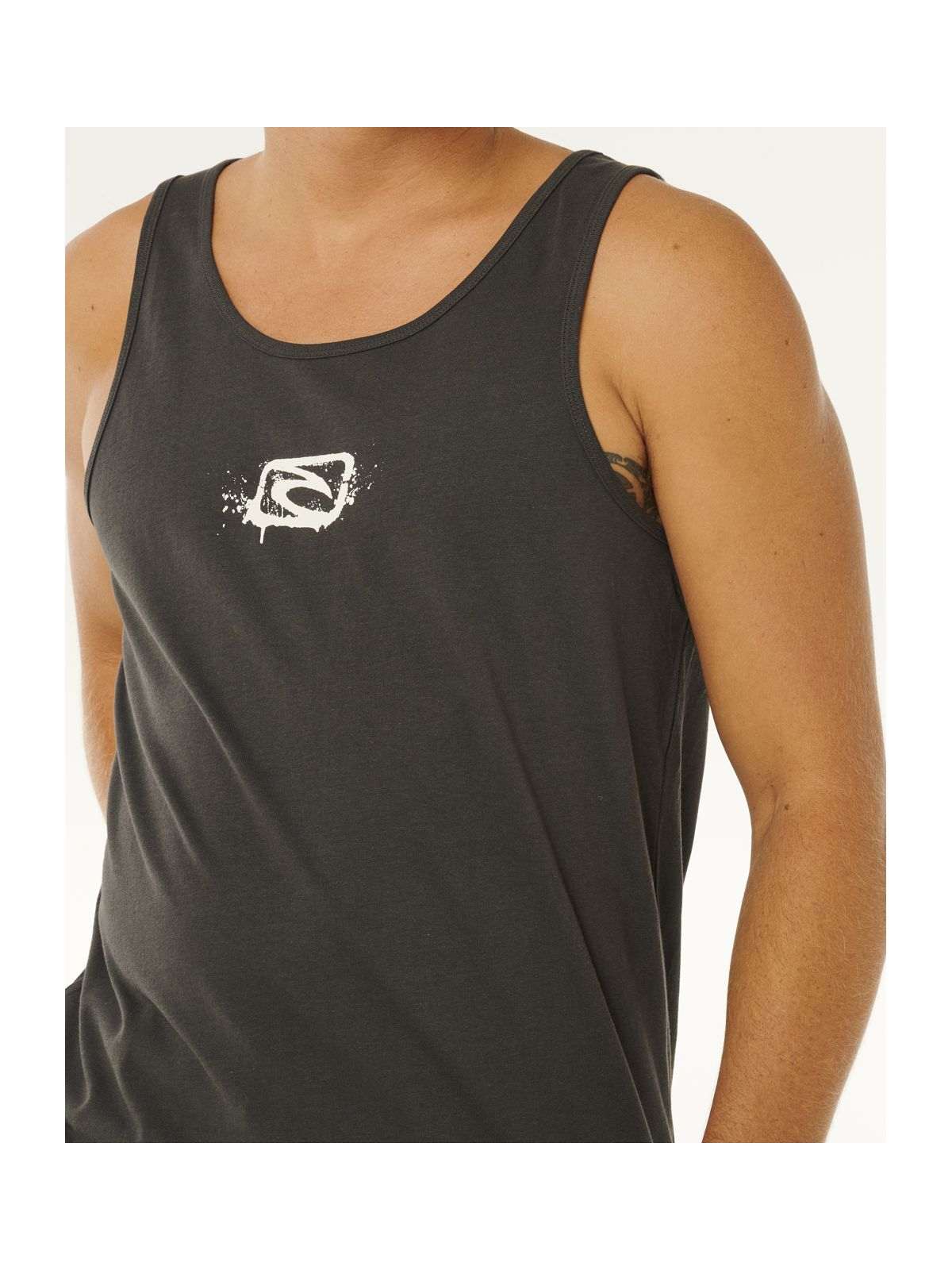 Koszulka męska RIP CURL Medina Inner Visions Tank czarna