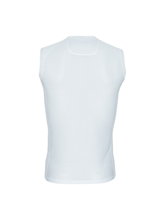 Koszulka rowerowa POC Essential Layer Vest - biały
