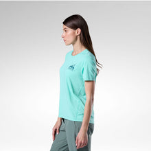 Koszulka damska Rossignol W Graphic Active Tee zielona

