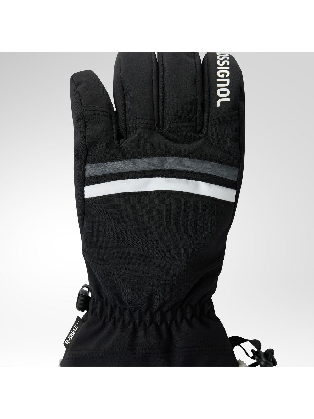 Rękawice narciarskie damskie ROSSIGNOL W Piste Ski Gloves R-Shell Dry czarne
