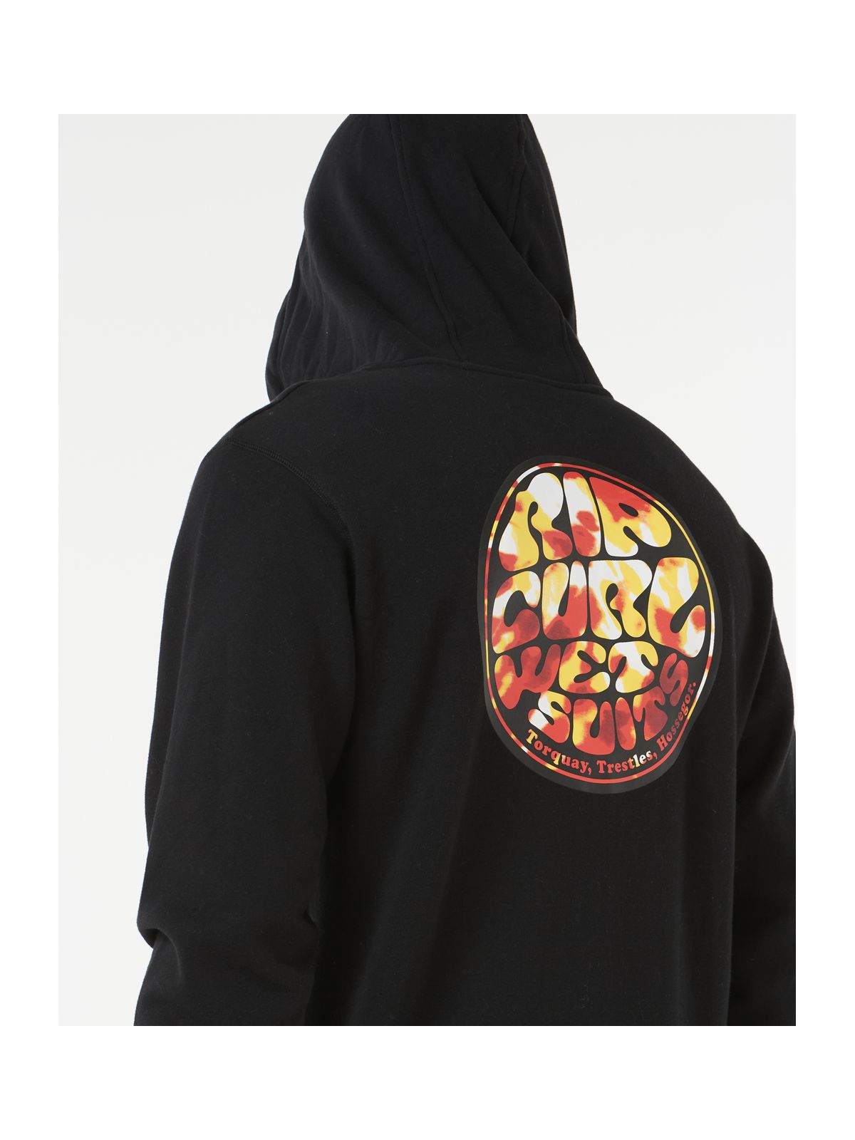 Bluza męska RIP CURL Wettie Passage Icon Zip Thru czarna
