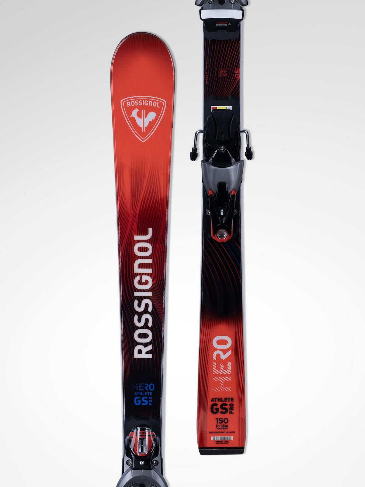 Narty ROSSIGNOL Hero GS Pro 164-171 R21 Pro + wiązania LOOK Spx 12 Gw B80 Silver Red