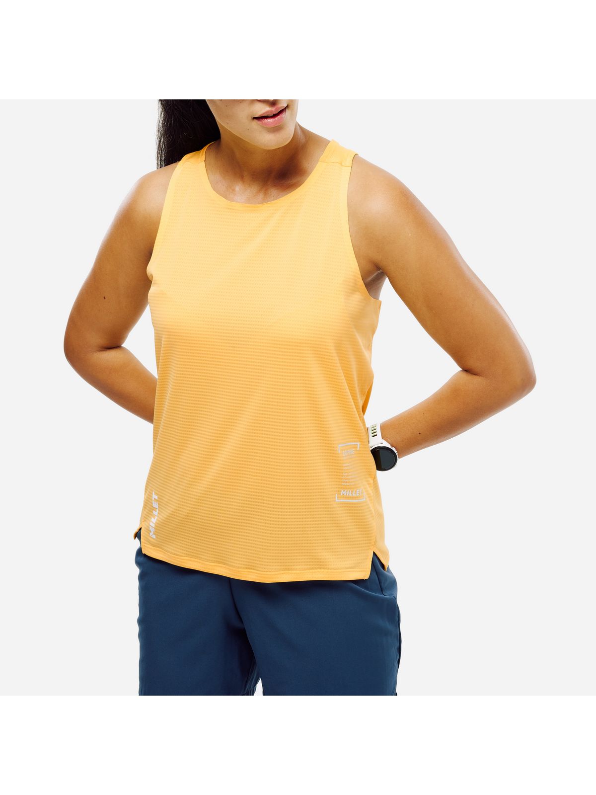 Koszulka damska MILLET Intense Pro Light Tank W żółta
