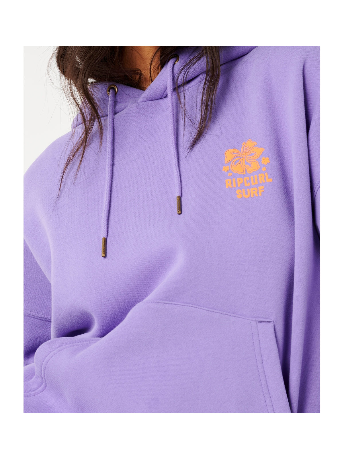 Bluza RIP CURL Hibiscus Heritage Hood fioletowy