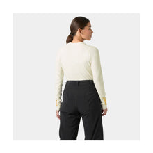 Bielizna termiczna damska HELLY HANSEN W LIFA MERINO MIDW GRA CREW biała
