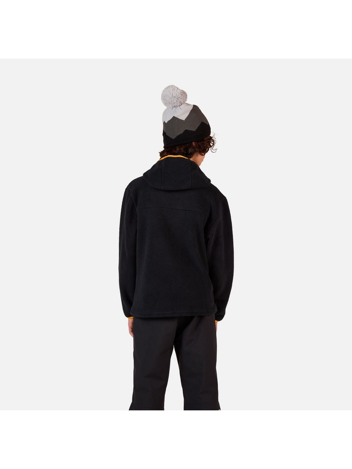 Bluza dziecięca ROSSIGNOL JR All Track Anorak Fleece czarna