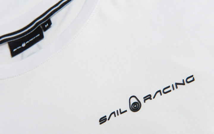Koszulka męska Sail Racing BOWMAN LOGO TEE biała
