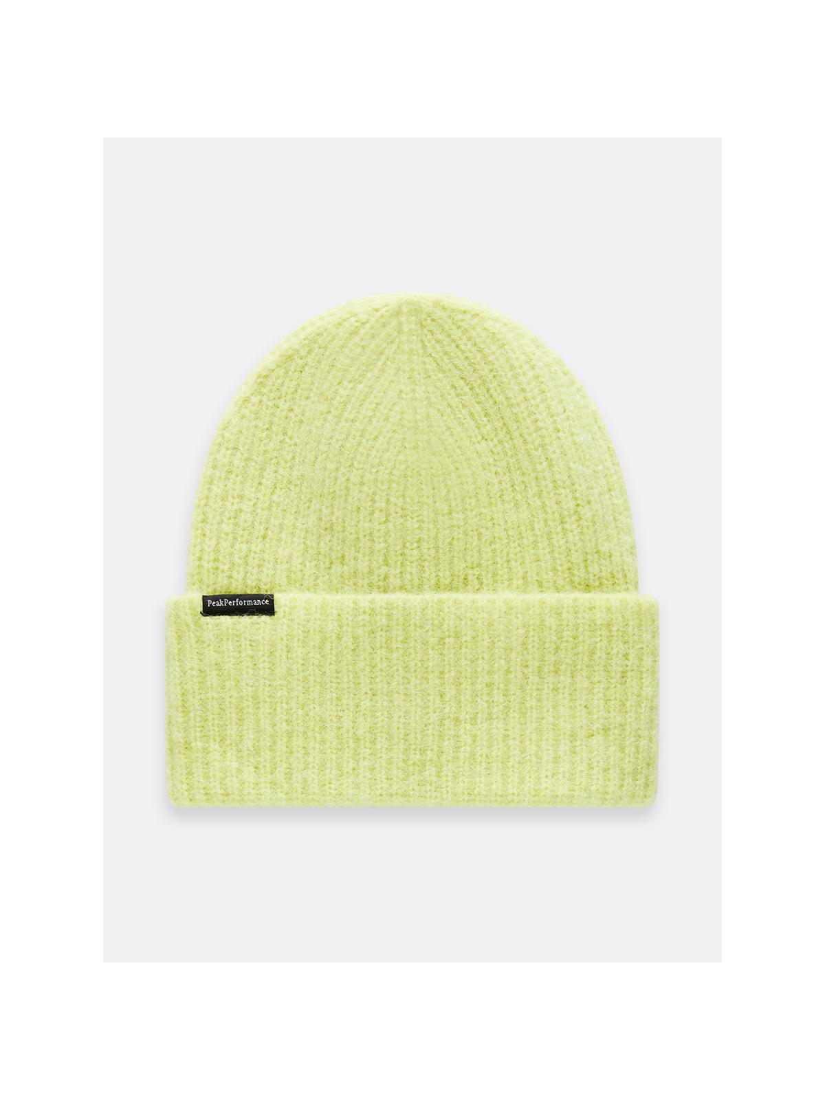 Czapka PEAK PERFORMANCE Woolblend Hat żółty