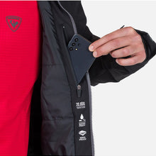 Kurtka narciarska męska ROSSIGNOL Strawpile Jkt czarny
