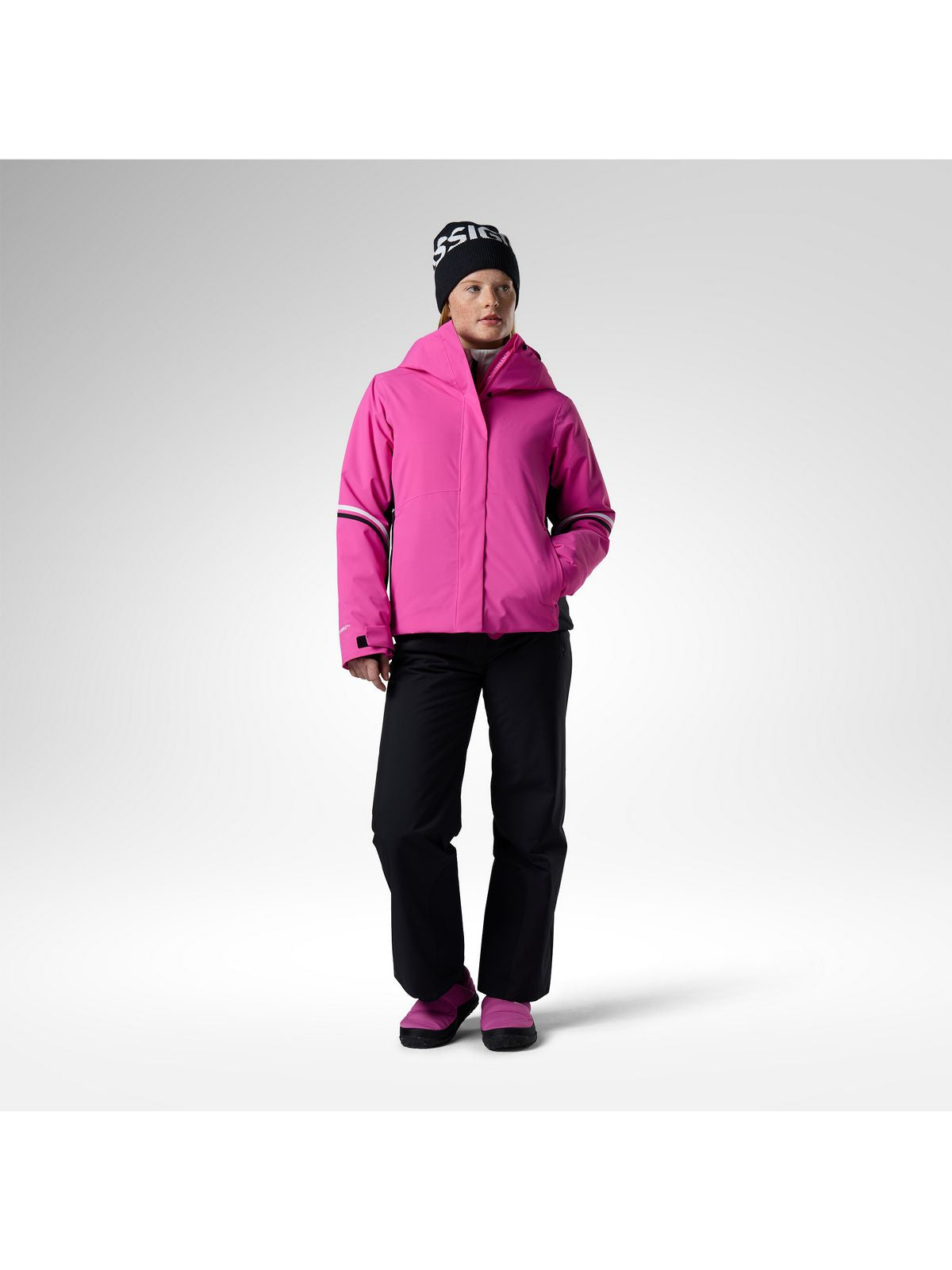 Kurtka narciarska damska ROSSIGNOL W Strawpile Insulated Ski Jkt różowa