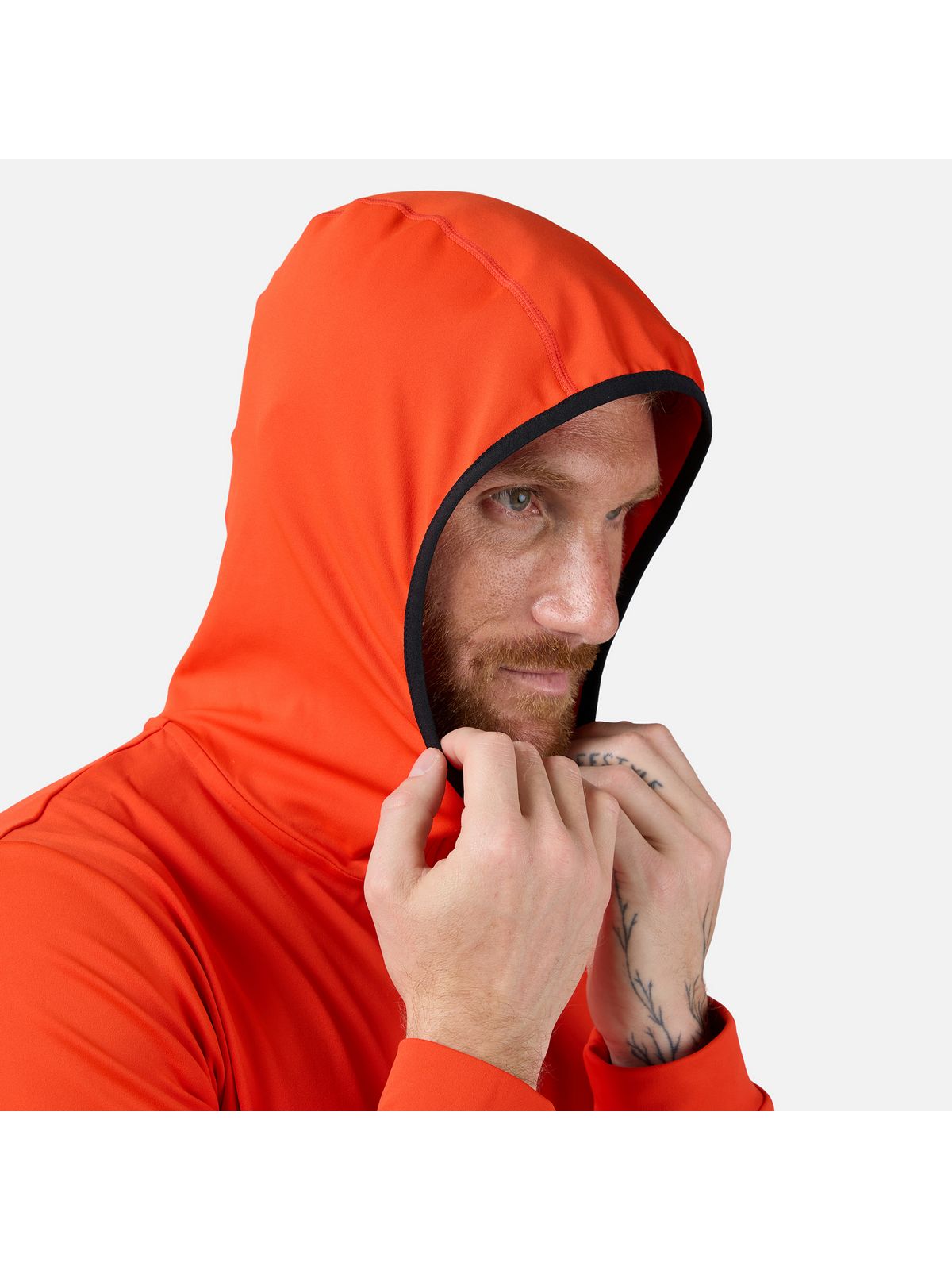 Bluza męska ROSSIGNOL Mid Layer Thin Fz złota