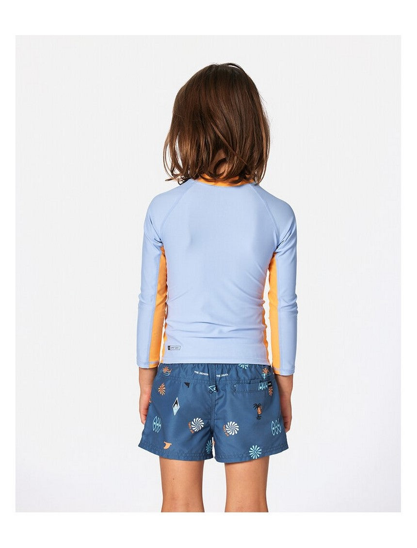 Lycra RIP CURL Grom Energy Upf L/S-Boy niebieski