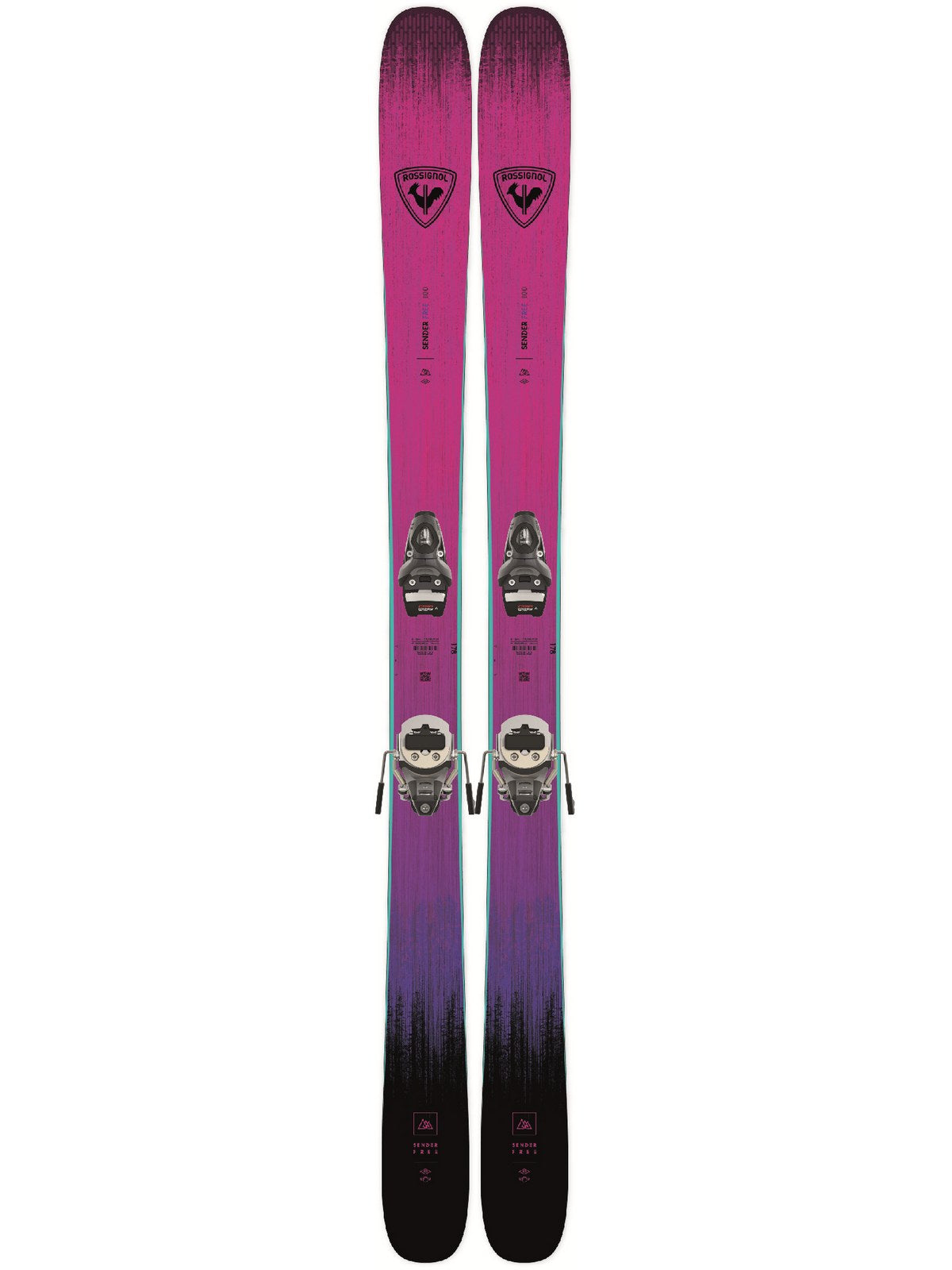 Narty ROSSIGNOL Sender Free 100 + wiązania LOOK Pivot 2.0 11 GW B105