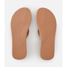 Japonki damskie RIP CURL Freedom Bloom Open Toe brązowe
