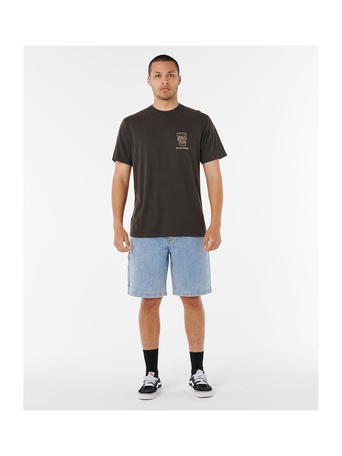Koszulka RIP CURL SHAPER ADDRESS TEE czarna