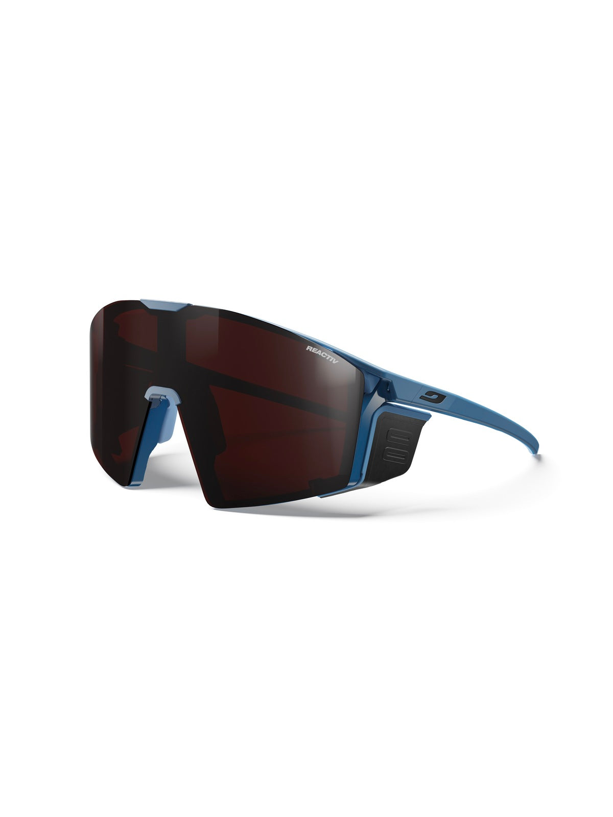 Okulary fotochromowe JULBO EDGE COVER niebieski Cat 0-4 Reactiv Hi Contrast - L - Adventure Sports