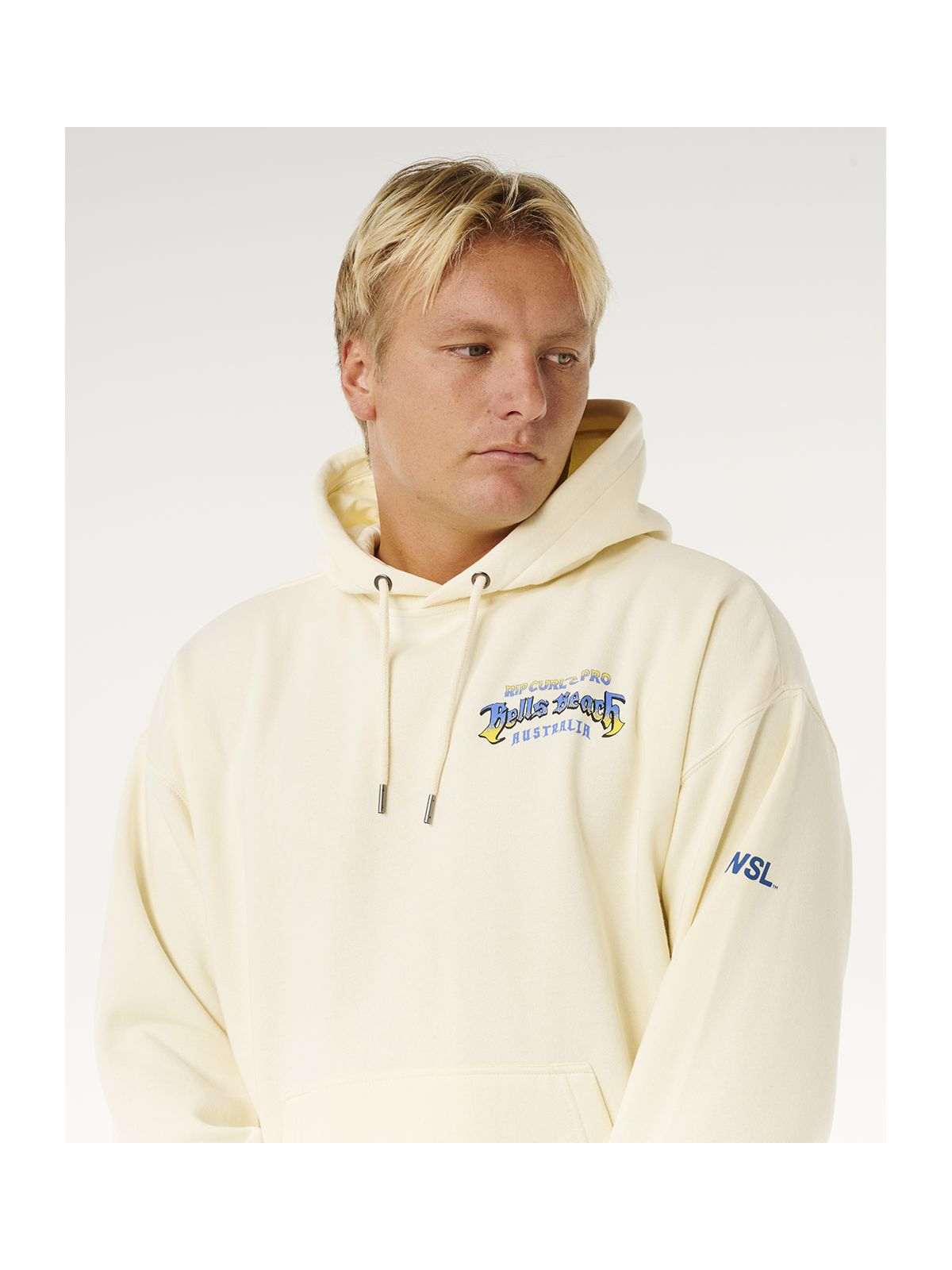 Bluza męska RIP CURL Bells Pro 26 Hood biała