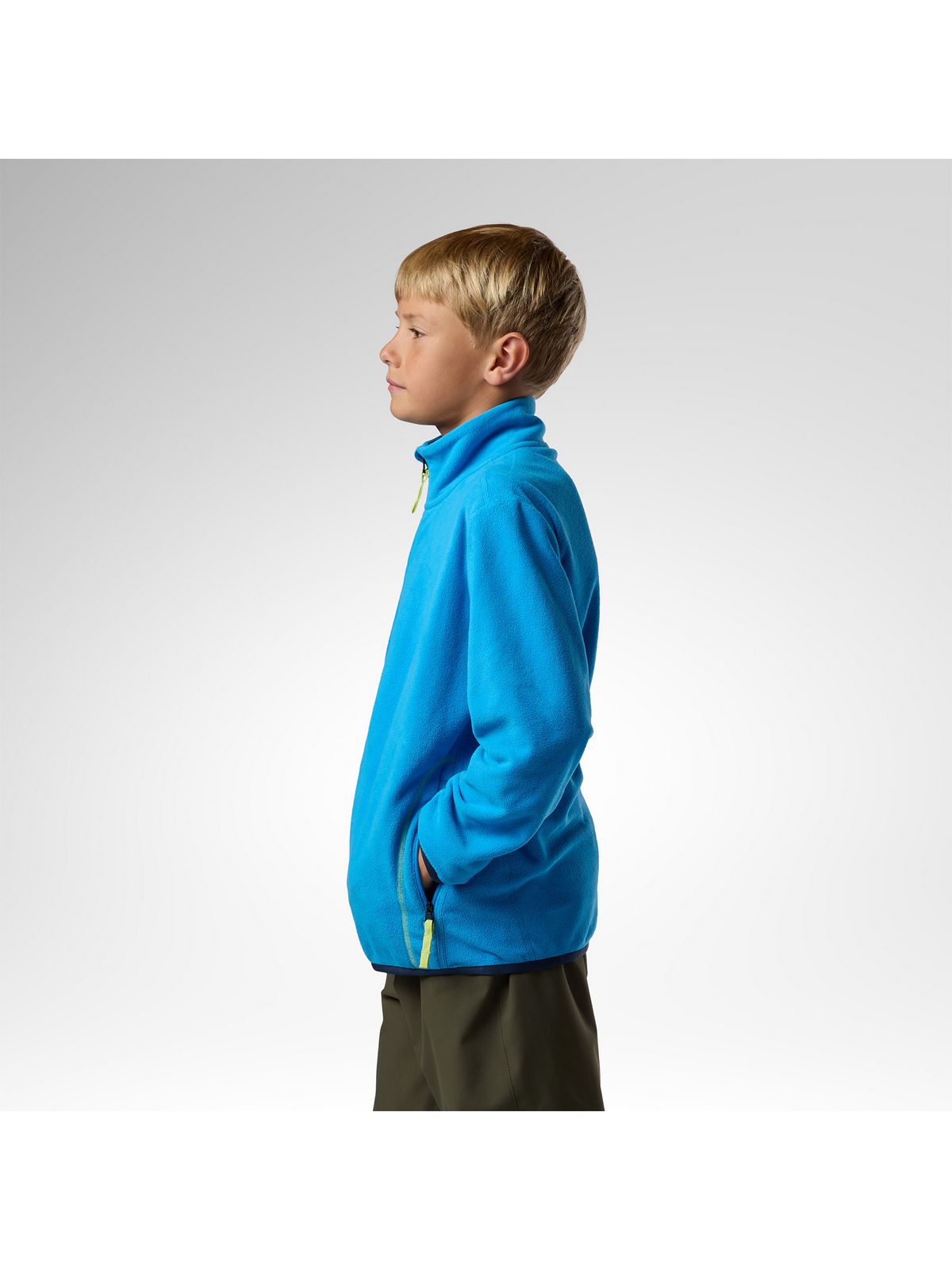 Bluza juniorska ROSSIGNOL Jr Polar Fleece Jacket niebieska