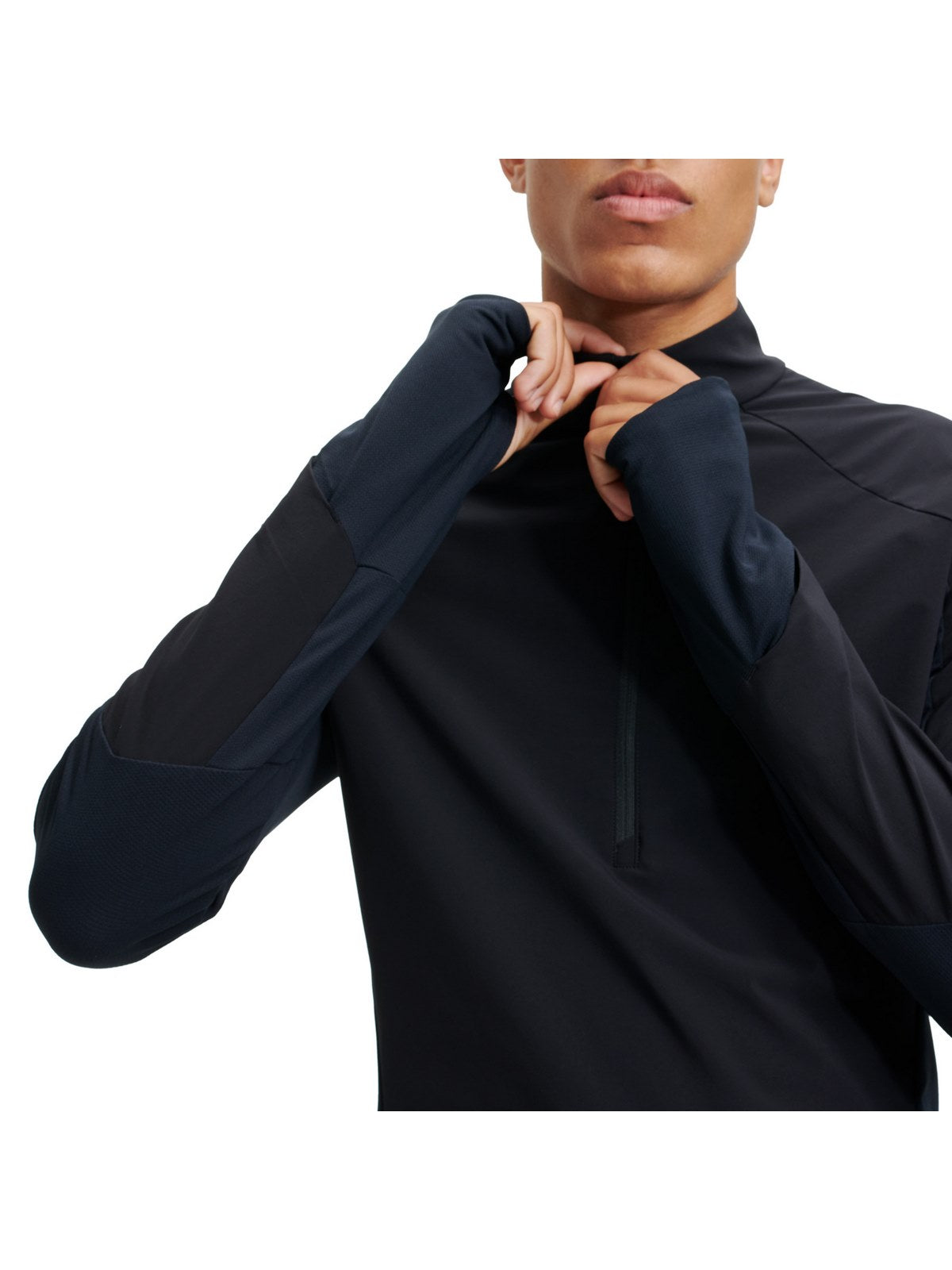 Bluza do biegania On Trail Breaker czarny