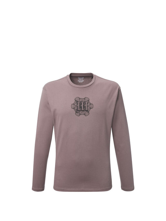 Koszulka męska MILLET M Cimai Collab Ts Ls M fioletowa
