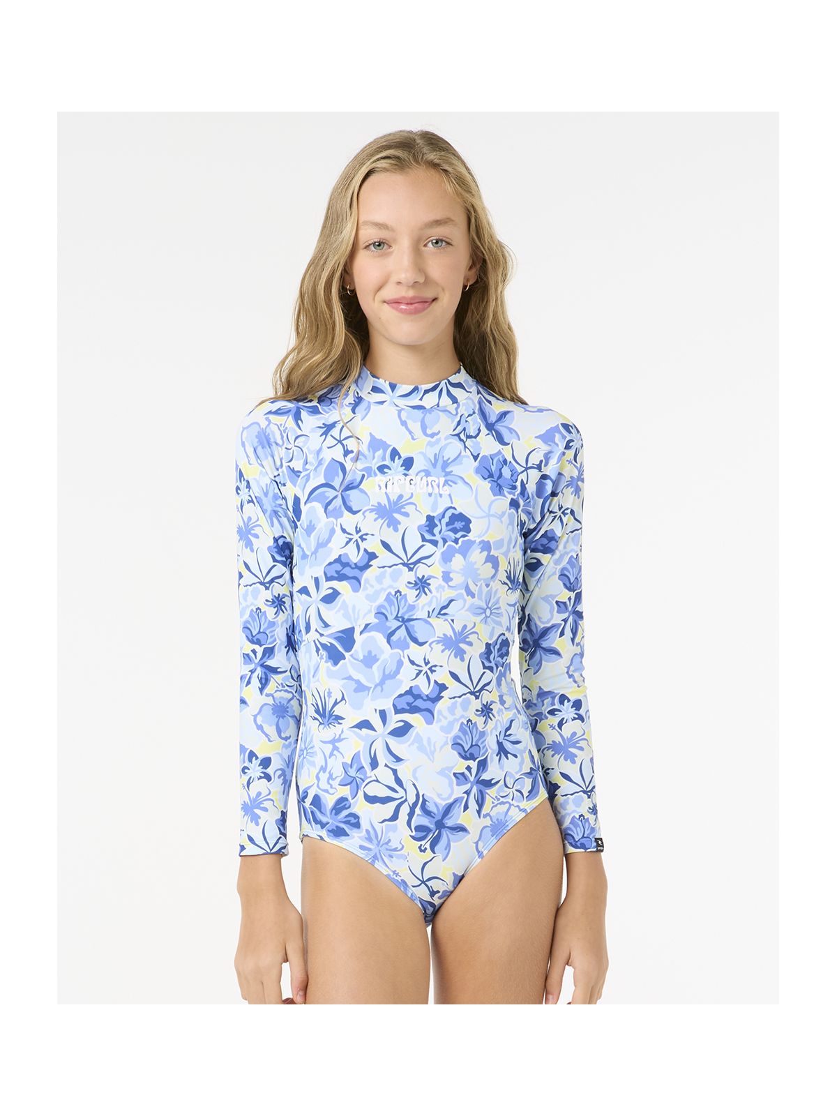 Lycra RIP CURL Island Bliss Surfsuit-Girl niebieski