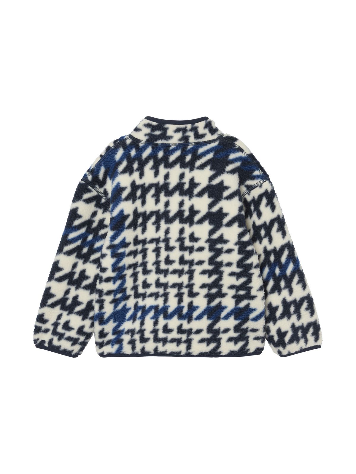 Polar dziecięcy HELLY HANSEN K Frosty Pile Sweater granatowy