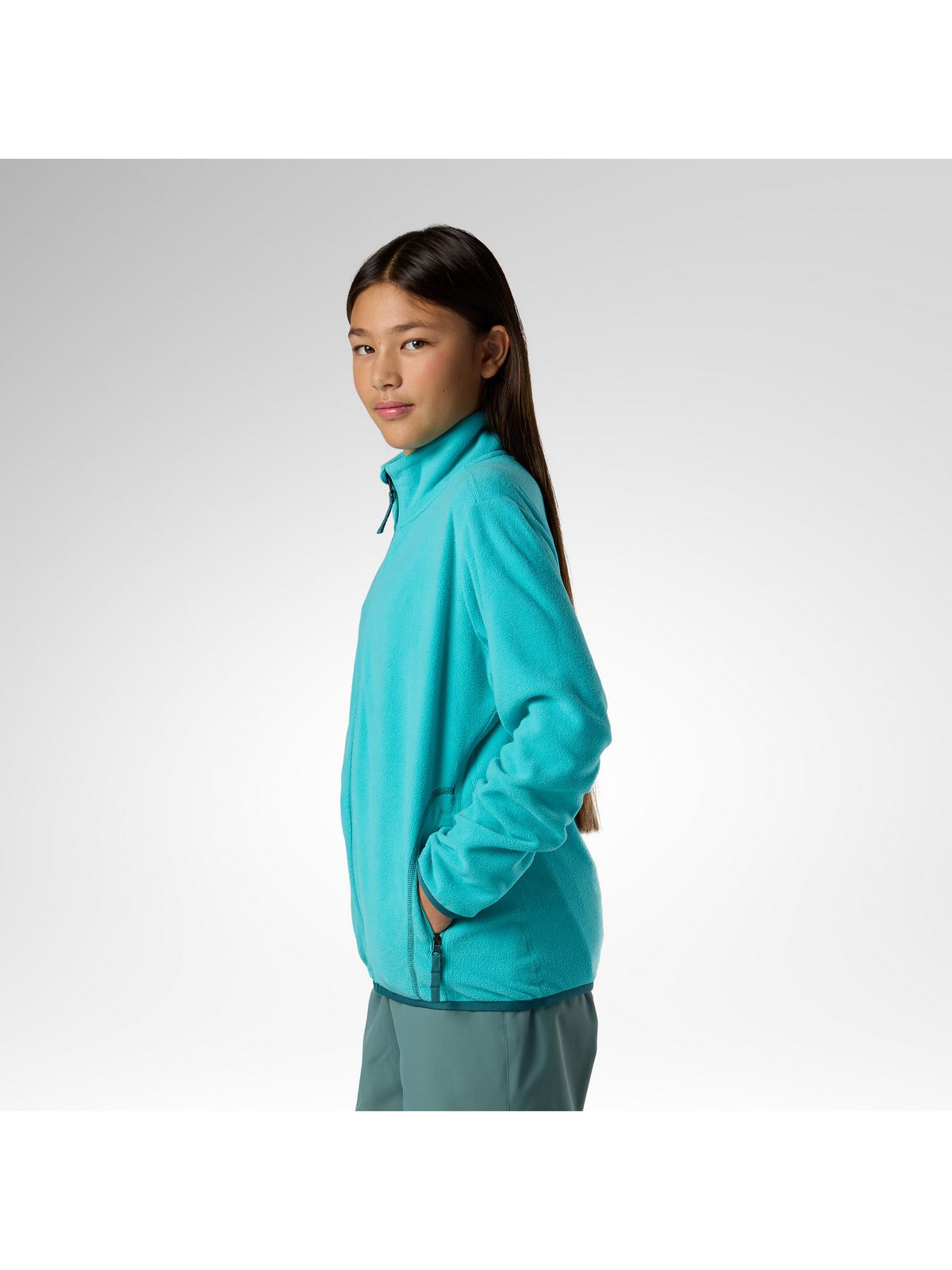 Bluza juniorska ROSSIGNOL Jr Polar Fleece Jacket niebieska