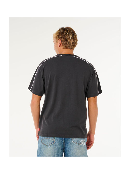 Koszulka męska RIP CURL Inner Visions Panel Tee czarna
