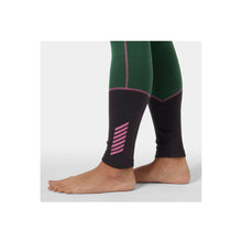 Legginsy damskie HELLY HANSEN W Lifa Merino Midweight Pant kolor zielony
