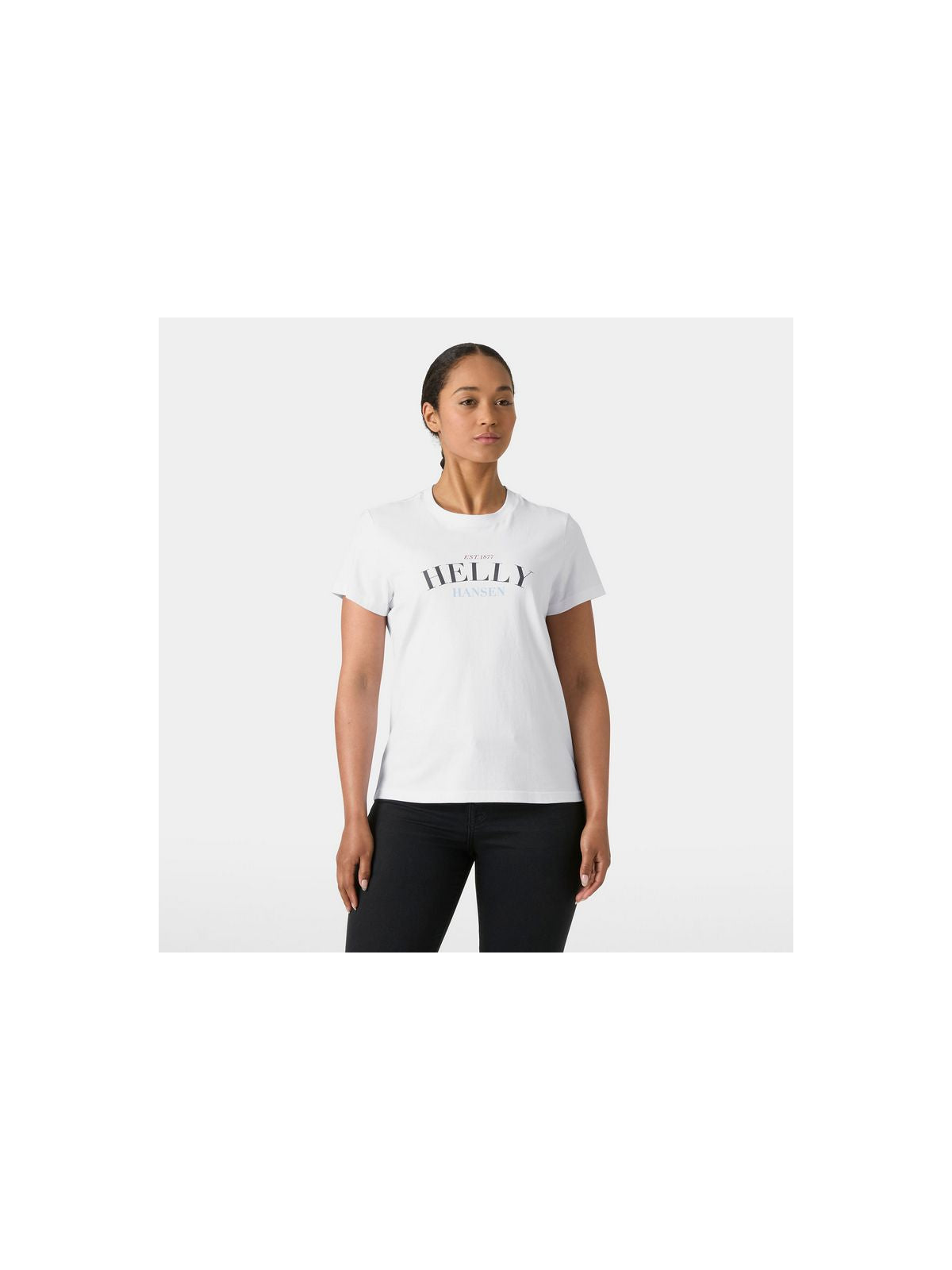 Koszulka damska HELLY HANSEN W Core Graphic T-Shirt 2.0 granatowa