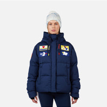 Kurtka narciarska damska ROSSIGNOL W JCC ALLSNOW DOWN JKT niebieska
