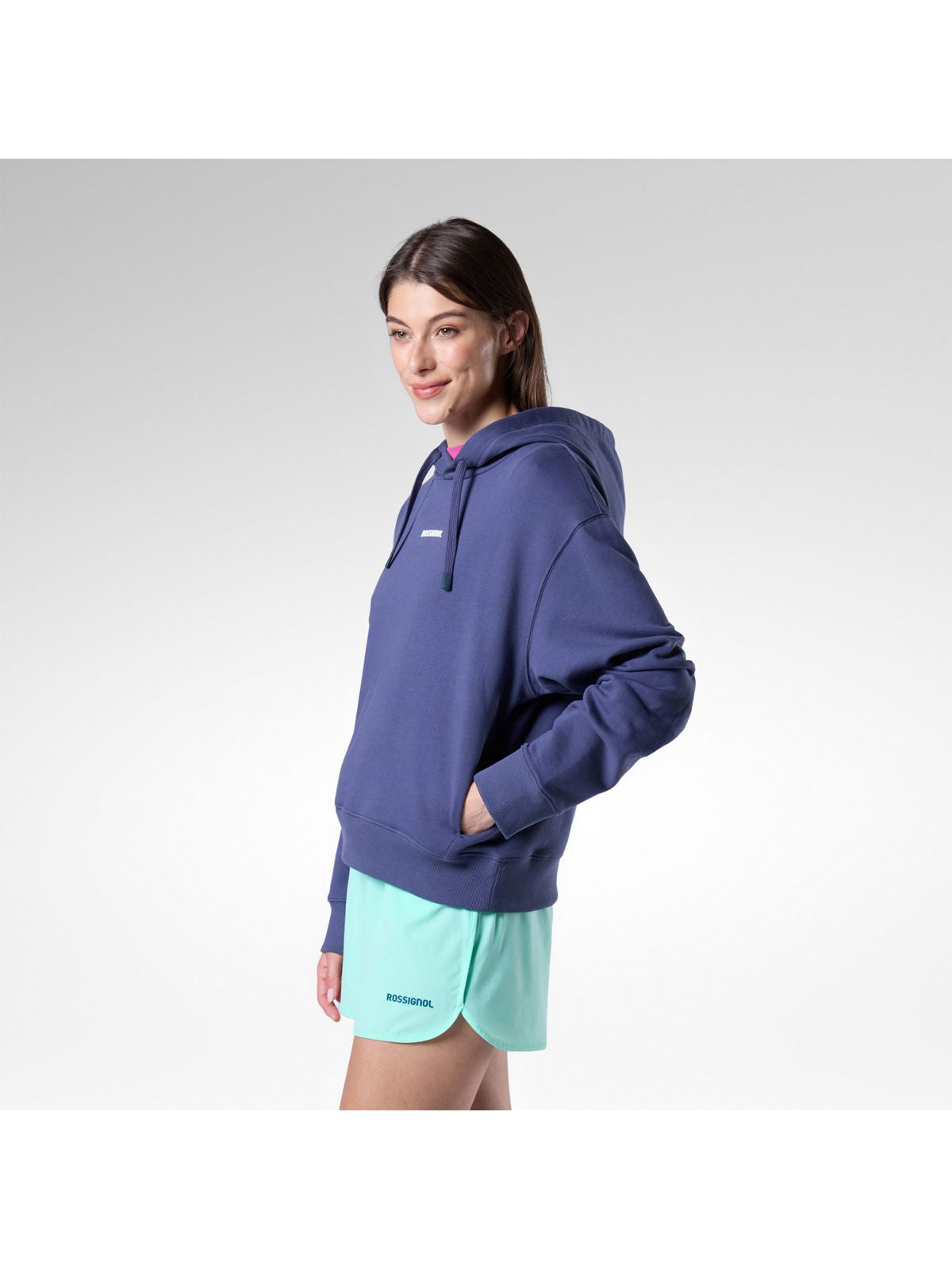 Bluza damska ROSSIGNOL W Waterfall H granatowa