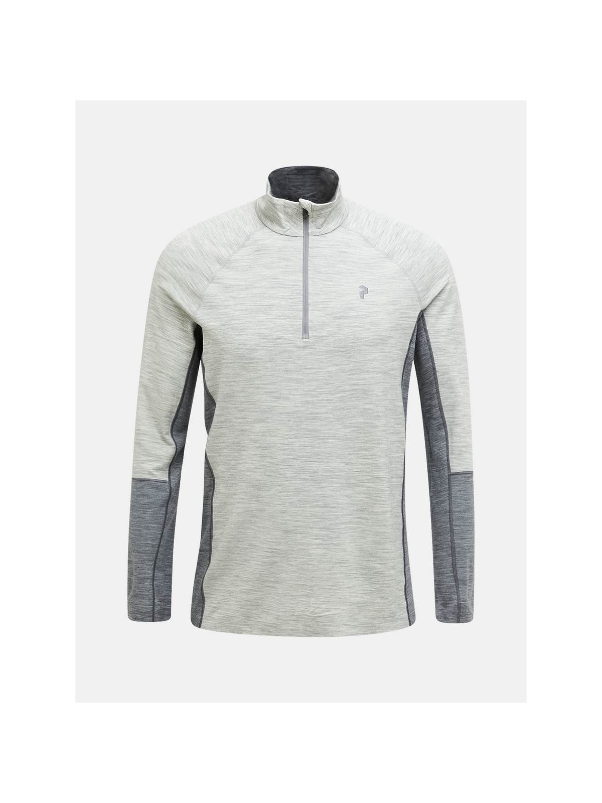 Koszulka Termiczna PEAK PERFORMANCE Magic Half Zip Wool-blend Baselayer Men szary