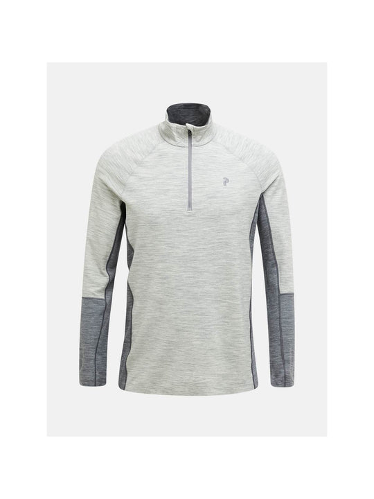 Koszulka Termiczna PEAK PERFORMANCE Magic Half Zip Wool-blend Baselayer Men szary
