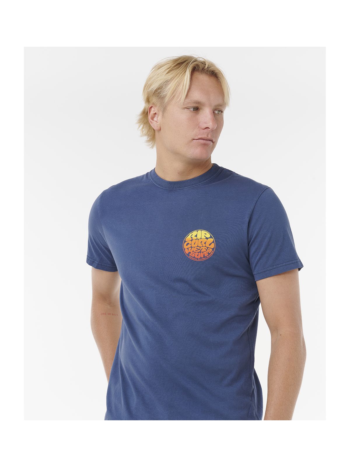 Koszulka RIP CURL WETTIE PASSAGE ICON TEE granatowa
