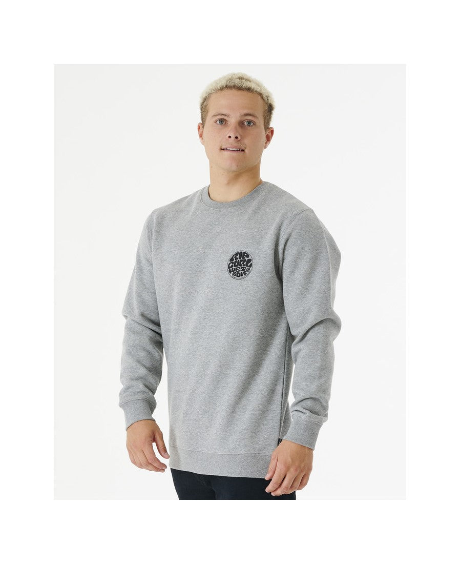 Bluza RIP CURL Wetsuit Icon Crew szary