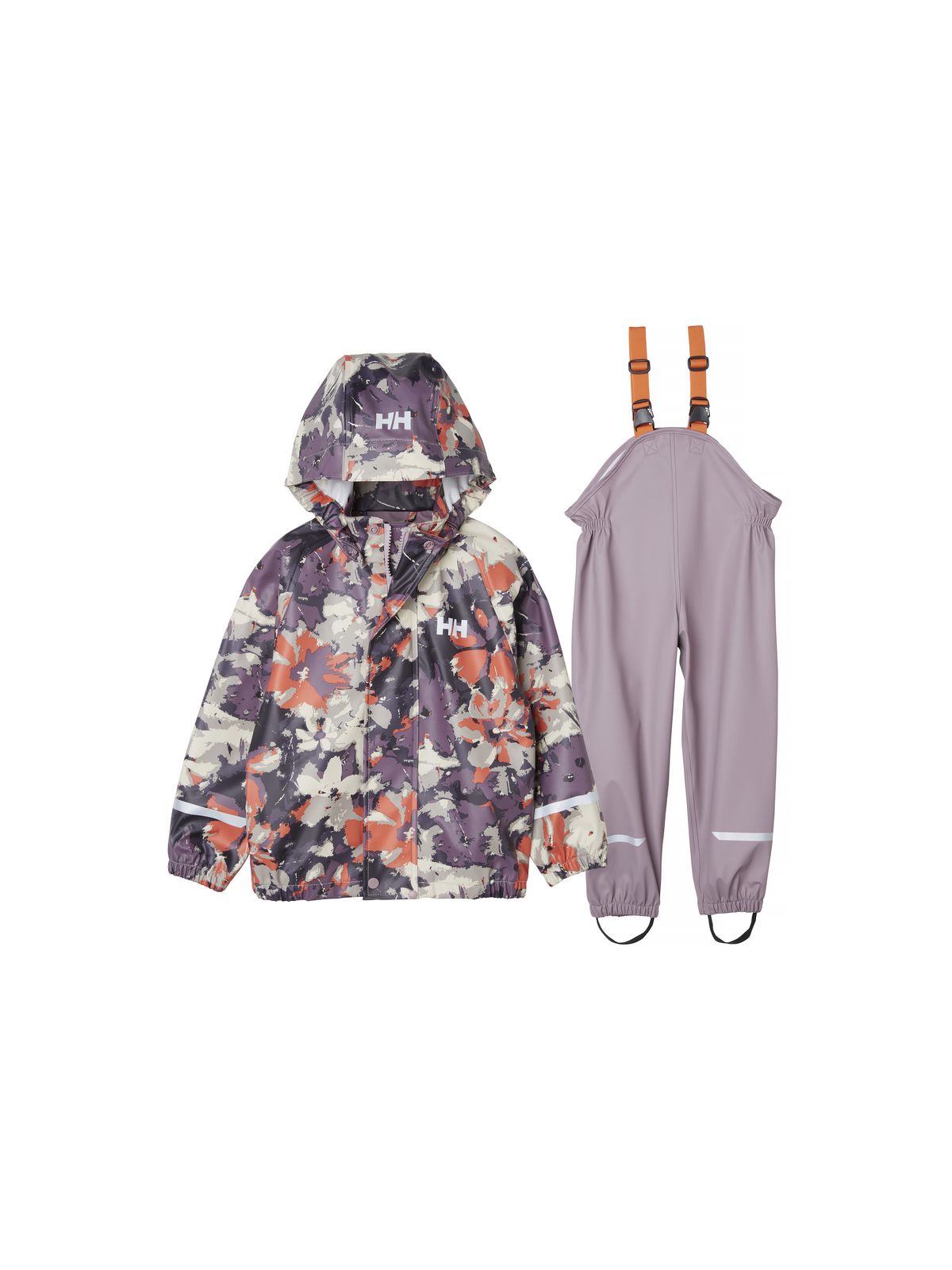 Zestaw HELLY HANSEN K BERGEN 2.0 PU RAIN fioletowy - Kurtka - Adventure Sports