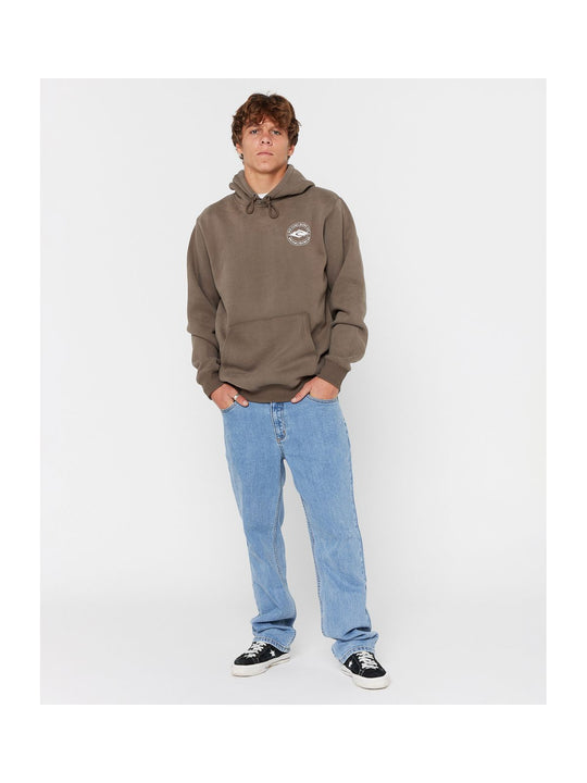 Bluza RIP CURL STAPLE HOOD brązowa
