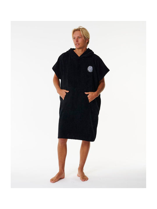 Ponczo RIP CURL Logo Hooded Towel czarny
