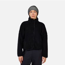 Bluza damska ROSSIGNOL W ALLTRACK SNAP SHERPA JKT czarna
