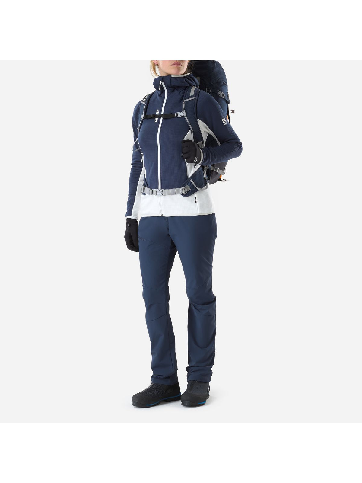 Bluza damska MILLET W Kamet Grid Hd W granatowa