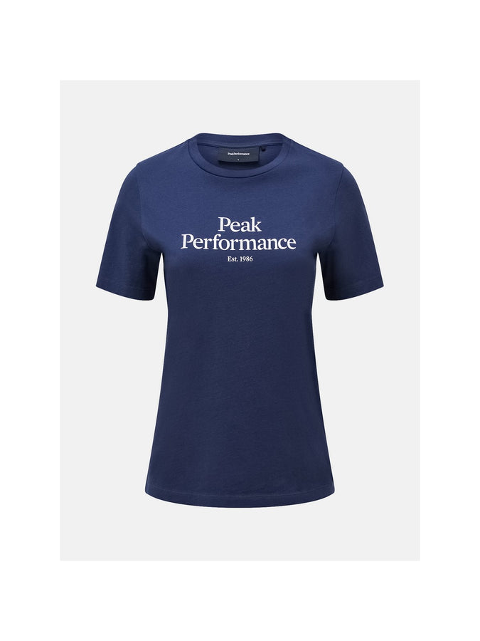 Koszulka Peak Performance W Original Tee niebieski