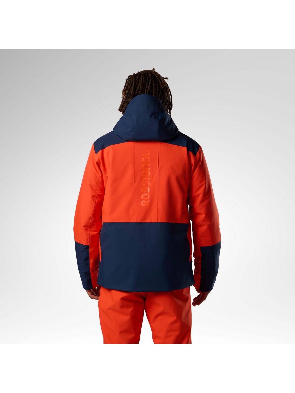Kurtka narciarska męska ROSSIGNOL Rochrun Insulated Jkt pomaranczowa