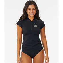 Koszulka kąpielowa damska RIP CURL Classic Surf Cap Sleeve czarna
