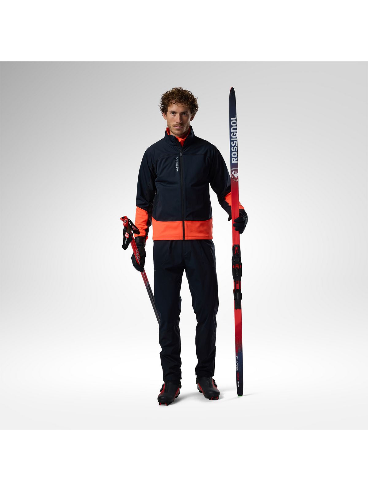 Kurtka męska ROSSIGNOL M Venon Softshell Jacket czarna