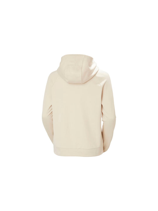 Bluza damska z kapturem HELLY HANSEN W CORE GRAPHIC HOODI beżowa - Adventure Sports
