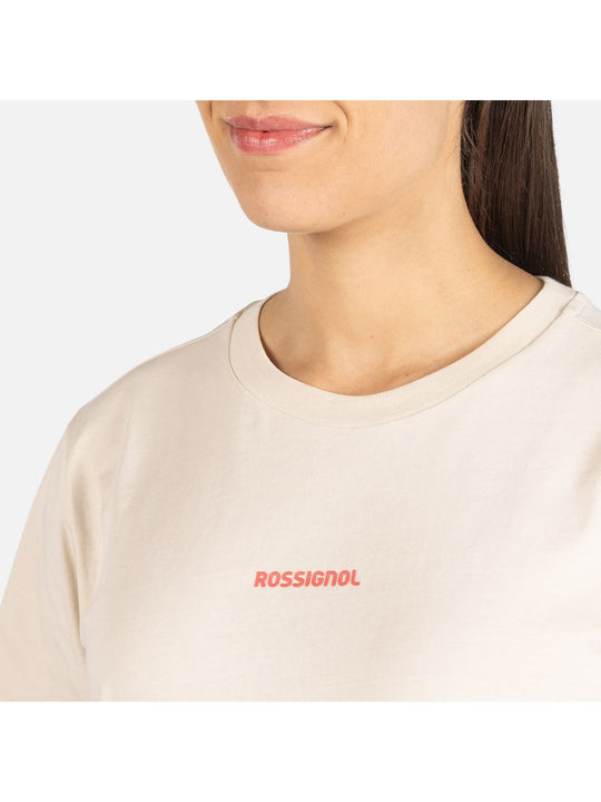 Koszulka damska ROSSIGNOL W Waterfall Tee biały - Adventure Sports
