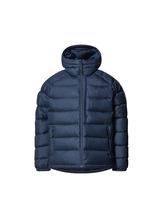 Kurtka puchowa z kapturem męska HAGLÖFS Rosson Down Hood Tarn Blue
