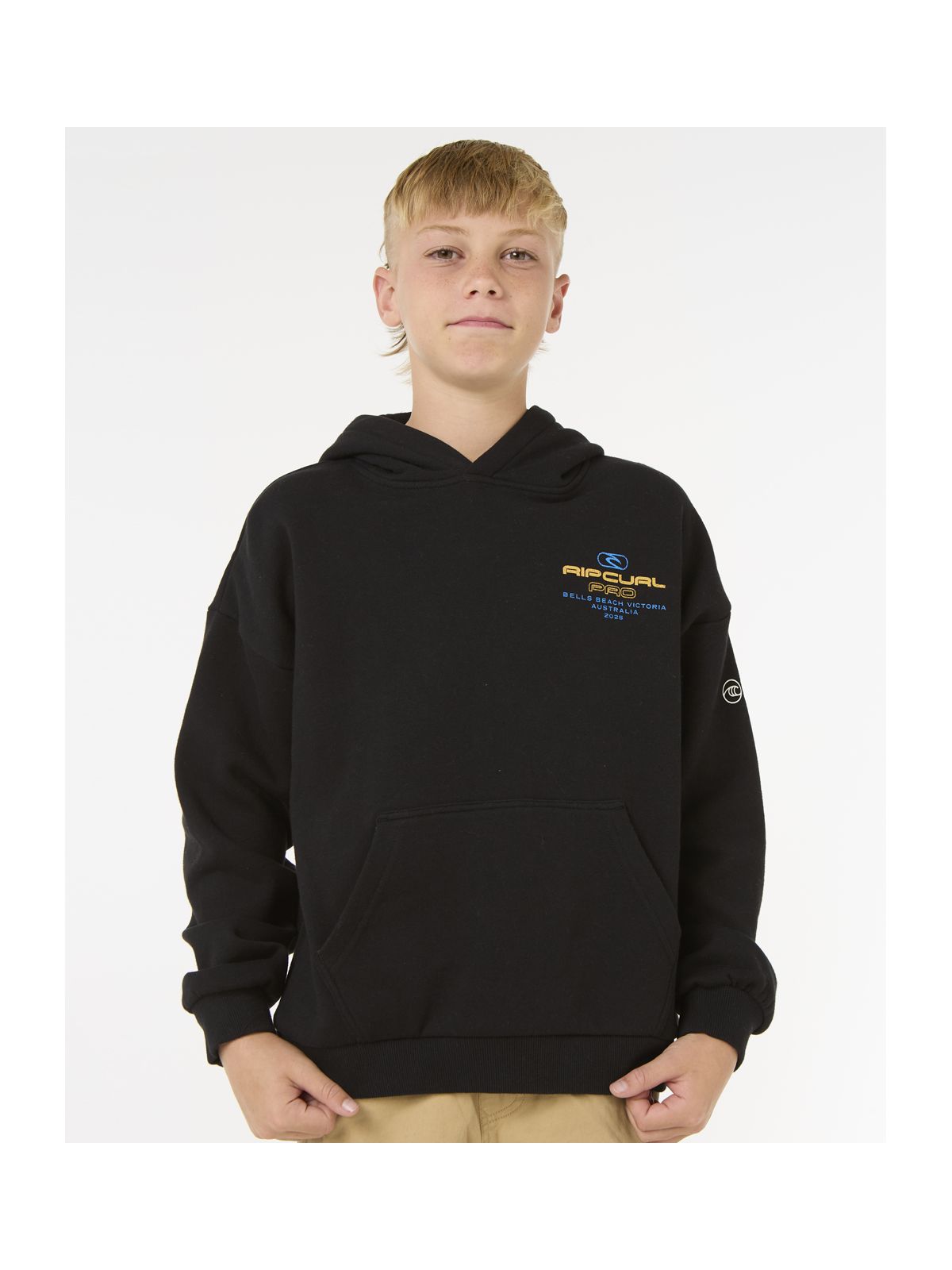Bluza RIP CURL Rip Curl Pro 25 Hood-Kid czarny - Adventure Sports